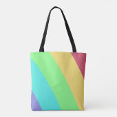 Rainbow Tote Bag Game Dalgona Mehrfach-Dreieck Tasche (Rückseite)