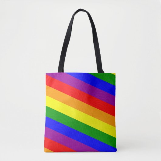 Rainbow Tote Bag Tasche (Vorderseite)