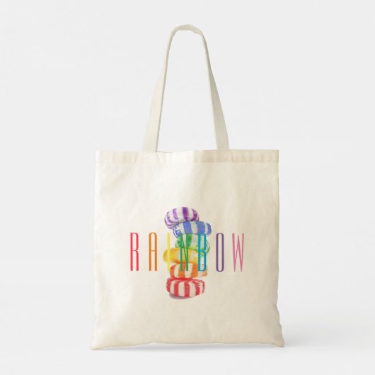 RAINBOW Tote Bag Tragetasche (Rückseite)