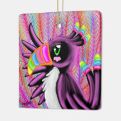 RAINBOW TOUCAN FÜR KINDER KERAMIKORNAMENT (Links)