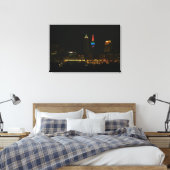 Rainbow Tower, Cleveland Ohio Canvas Print Leinwanddruck (Insitu (Schlafzimmer))