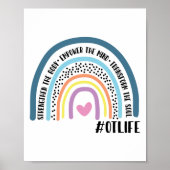 Rainbow-Trainer stärken den Körper Poster (Vorne)