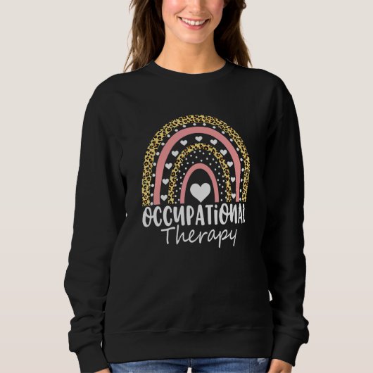 Rainbow-Trainer stärken den Körper Sweatshirt (Vorderseite)