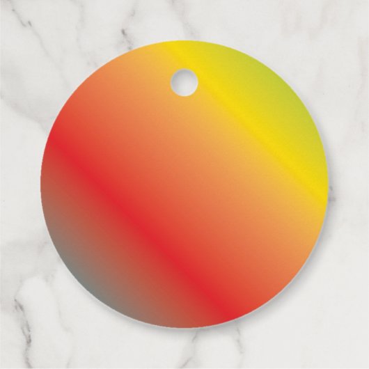 Rainbow Trampolin Park Kindergeburtstag Geschenkanhänger (Rückseite)