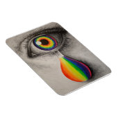 Rainbow-Tränen-Plakat Magnet (Rechte Seite)