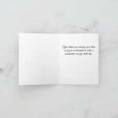 Rainbow Tree Danke-Card Dankeskarte (Innenseite)