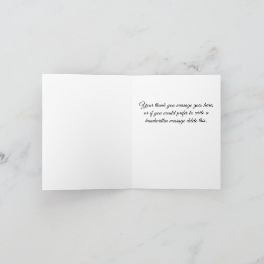 Rainbow Tree Danke-Card Dankeskarte (Innenseite)