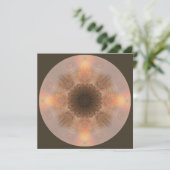 Rainbow Tree Mandala Art Card Karte (Stehend Vorderseite)