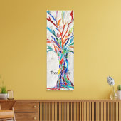 Rainbow Tree of Life Multicolored Mosaic Leinwanddruck (Insitu (Wohnzimmer))
