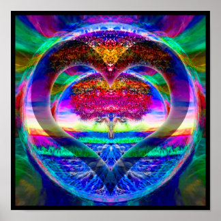 Rainbow Tree of Life Poster