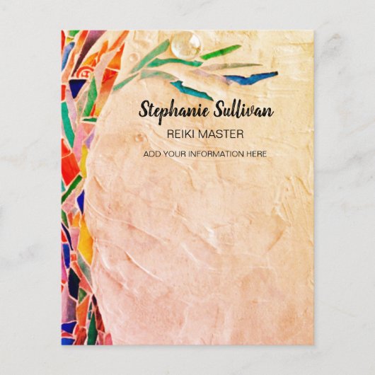 Rainbow Tree Reiki Master Flyer (Vorne)