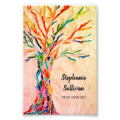 Rainbow Tree Reiki Master Fotodruck (Vorne)