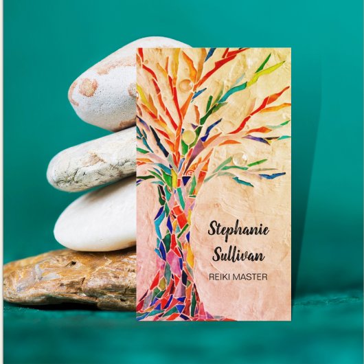Rainbow Tree Reiki Visitenkarte