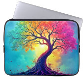Rainbow Tree: Roots of Infinite Hope Art Laptopschutzhülle (Vorderseite)