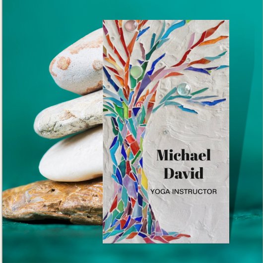 Rainbow Tree Yoga Instructor Visitenkarte