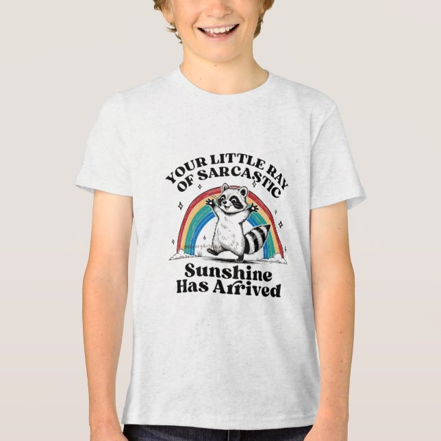 Rainbow Tri-Blend Shirt (Vorderseite)