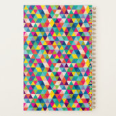 Rainbow Triangle Custom Year and Name Planner Planer (Rückseite)