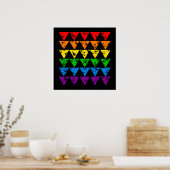 Rainbow Triangle Poster - anpassen! (Küche)