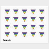 Rainbow Triangle Stickers (Blatt)