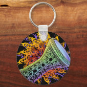 Rainbow Tribal Doumbek Schlüsselanhänger (Vorderseite)