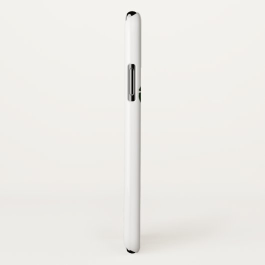 Rainbow Tribal Sea Turtle on White Case-Mate iPhone Hülle (Hinten/Rechts)