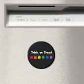 Rainbow Trick oder Treat Magnet (In Situ (Geschirrspüler))