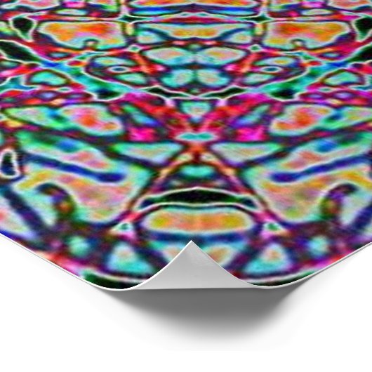 Rainbow Trip Poster (Ecke)