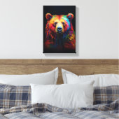 Rainbow Tropfen Bear Leinwanddruck (Insitu (Schlafzimmer))