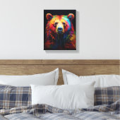 Rainbow Tropfen Bear Leinwanddruck (Insitu (Schlafzimmer))