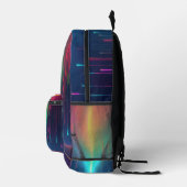 Rainbow Tropfen Trip Bedruckter Rucksack (Rechts)