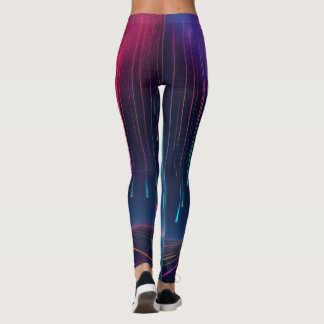 Rainbow Tropfen Trip Leggings