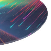 Rainbow Tropfen Trip Schneidebrett (Ecke)