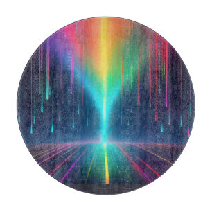 Rainbow Tropfen Trip Schneidebrett