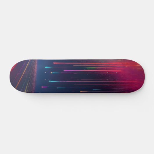 Rainbow Tropfen Trip Skateboard (Horizontal)