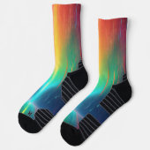 Rainbow Tropfen Trip Socken (Links)