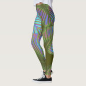 Rainbow Tropical Blätter Leggings (Links)