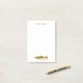 Rainbow Trout Art Fisherman Post-it Klebezettel (Auf Schreibtisch)