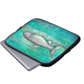 Rainbow Trout Art Laptopschutzhülle (Vorne Knopf)