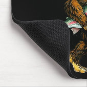 Rainbow Trout Bigfoot Fisherman River Fishing Sasq Mousepad (Ecke)