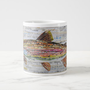 Rainbow Trout Collage Coffee Tasse von C.E.Weiß