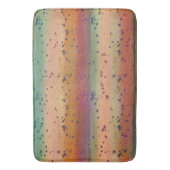 Rainbow Trout Fish Skin Fun Speckled Pattern Badematte (Vorderseite Vertikal)