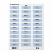 Rainbow Trout - Fly Fisherm Return Address Label   (Vorne)