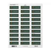 Rainbow Trout - Fly Fisherm Return Address Label   (Vorne)
