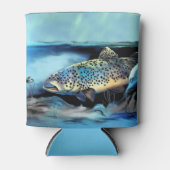 Rainbow Trout Fly Fishing Dosenkühler (Vorderseite)