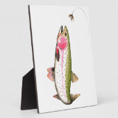 Rainbow Trout Fly Fishing Fotoplatte (Seite)