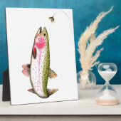 Rainbow Trout Fly Fishing Fotoplatte (Seite)