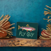 Rainbow Trout Fly Fishing Fotoplatte (Seite)