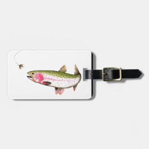 Rainbow Trout Fly Fishing Gepäckanhänger