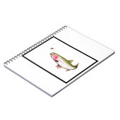 Rainbow Trout Fly Fishing Notizblock (Linke Seite)