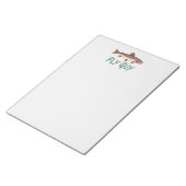 Rainbow Trout Fly FIshing Notizblock (angewinkelt)
